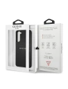 Hurtownia GSM - Etui Guess GUHCS21FPSASBBK Samsung Galaxy S21 FE czarny/black Saffiano Stripe - GUE1581BLK - {ean13} - Hurt