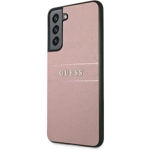 Hurtownia GSM - Etui Guess GUHCS21FPSASBPI Samsung Galaxy S21 FE růžový/pink Saffiano Stripe - GUE1582PNK - {ean13} - Hurt