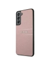 Wholesale Guess GUHCS21FPSASBPI Samsung Galaxy S21 FE pink Saffiano Stripe - GUE1582PNK - {ean13} - Hurt