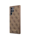 Hurtownia GSM - Etui Guess GUHCS22LG4GFBR Samsung Galaxy S22 Ultra hnědý/brown hard case 4G Metal Gold Logo - GUE1583BR - {ean13} - Hurt