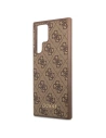 Hurtownia GSM - Etui Guess GUHCS22LG4GFBR Samsung Galaxy S22 Ultra hnědý/brown hard case 4G Metal Gold Logo - GUE1583BR - {ean13} - Hurt