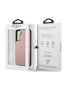 Wholesale Guess GUHCS21FPSASBPI Samsung Galaxy S21 FE pink Saffiano Stripe - GUE1582PNK - {ean13} - Hurt