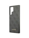 Hurtownia GSM - Etui Guess GUHCS22LG4GFGR Samsung Galaxy S22 Ultra šedé/grey hard case 4G Metal Gold Logo - GUE1584GRY - {ean13} - Hurt