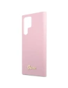 Wholesale Guess GUHCS22LLSLMGLA Samsung Galaxy S22 Ultra lavender hardcase Silicone Script Metal Logo - GUE1586LAV - {ean13} - Hurt