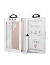 Wholesale Guess GUHCS22LLSLMGPP Samsung Galaxy S22 Ultra pink hardcase Silicone Script Metal Logo - GUE1587PNK - {ean13} - Hurt
