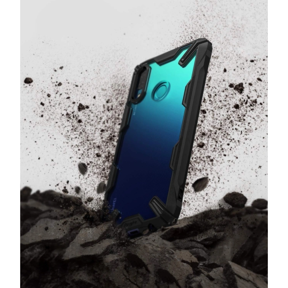 Hurtownia GSM - Etui Ringke Fusion-X Huawei P Smart 2019 Černé - RGK854BLK - {ean13} - Hurt