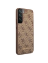 Hurtownia GSM - Etui Guess GUHCS22MG4GFBR Samsung Galaxy S22+ Plus brązowy/brown hard case 4G Metal Gold Logo - GUE1590BR - {ean13} - Hurt