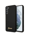 homescreen.pl - Etui Guess GUHCS22MLSLMGBK Samsung Galaxy S22+ Plus czarny/black hardcase Silicone Script Metal Logo
