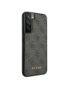 Hurtownia GSM - Etui Guess GUHCS22MG4GFGR Samsung Galaxy S22+ Plus szary/grey hard case 4G Metal Gold Logo - GUE1591GRY - {ean13} - Hurt
