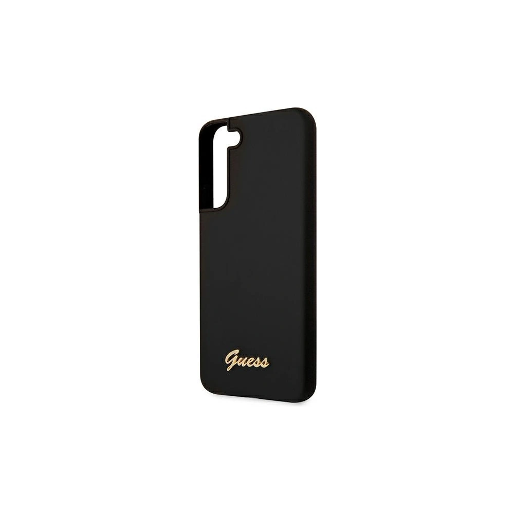 Hurtownia GSM - Etui Guess GUHCS22MLSLMGBK Samsung Galaxy S22+ Plus černý/black hardcase silikonový script metalový logo - GUE1592BLK - {ean13} - Hurt