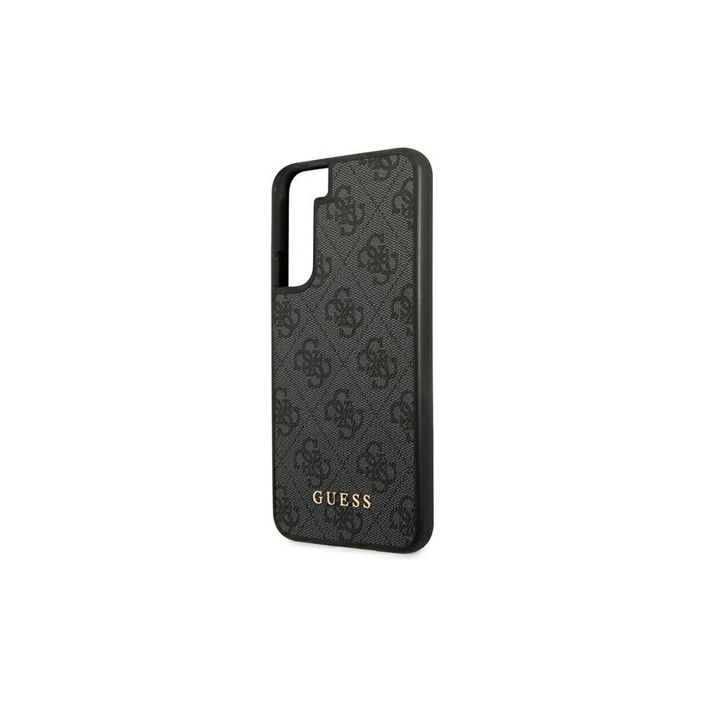 Hurtownia GSM - Etui Guess GUHCS22MG4GFGR Samsung Galaxy S22+ Plus šedé/grey tvrdé pouzdro 4G Metal Gold Logo - GUE1591GRY - {ean13} - Hurt
