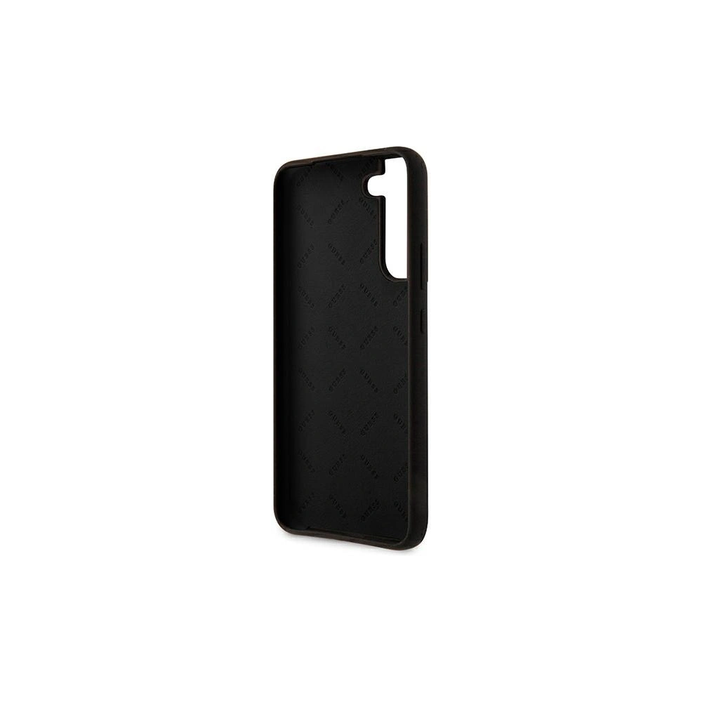 Hurtownia GSM - Etui Guess GUHCS22MLSLMGBK Samsung Galaxy S22+ Plus černý/black hardcase silikonový script metalový logo - GUE1592BLK - {ean13} - Hurt