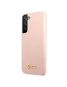 Hurtownia GSM - Etui Guess GUHCS22MLSLMGPP Samsung Galaxy S22+ Plus różowy/pink hardcase Silicone Script Metal Logo - GUE1593PNK - {ean13} - Hurt