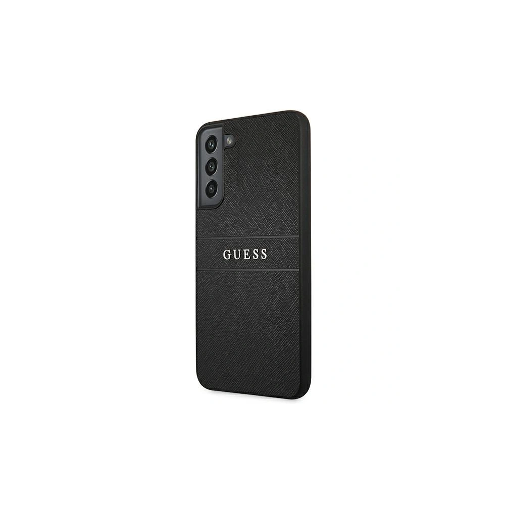 Hurtownia GSM - Etui Guess GUHCS22MPSASBBK Samsung Galaxy S22+ Plus černý/black Saffiano Stripe - GUE1594BLK - {ean13} - Hurt
