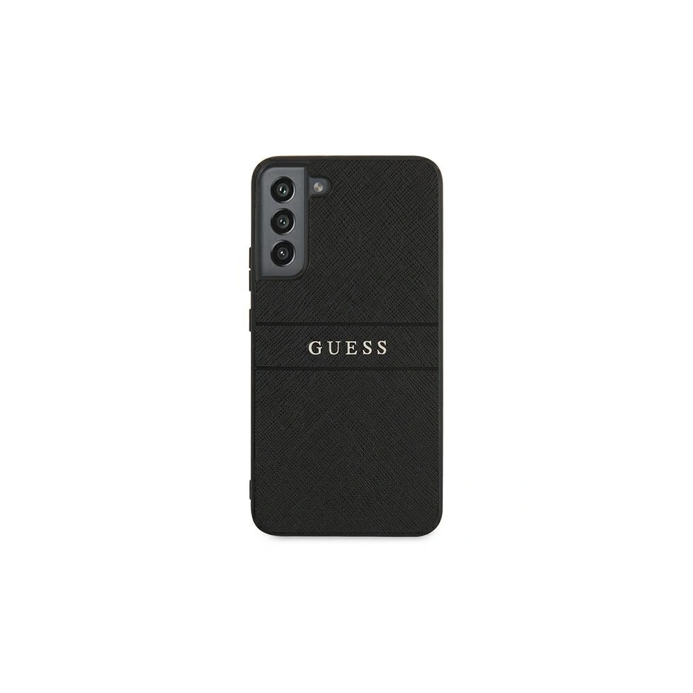 Hurtownia GSM - Etui Guess GUHCS22MPSASBBK Samsung Galaxy S22+ Plus černý/black Saffiano Stripe - GUE1594BLK - {ean13} - Hurt