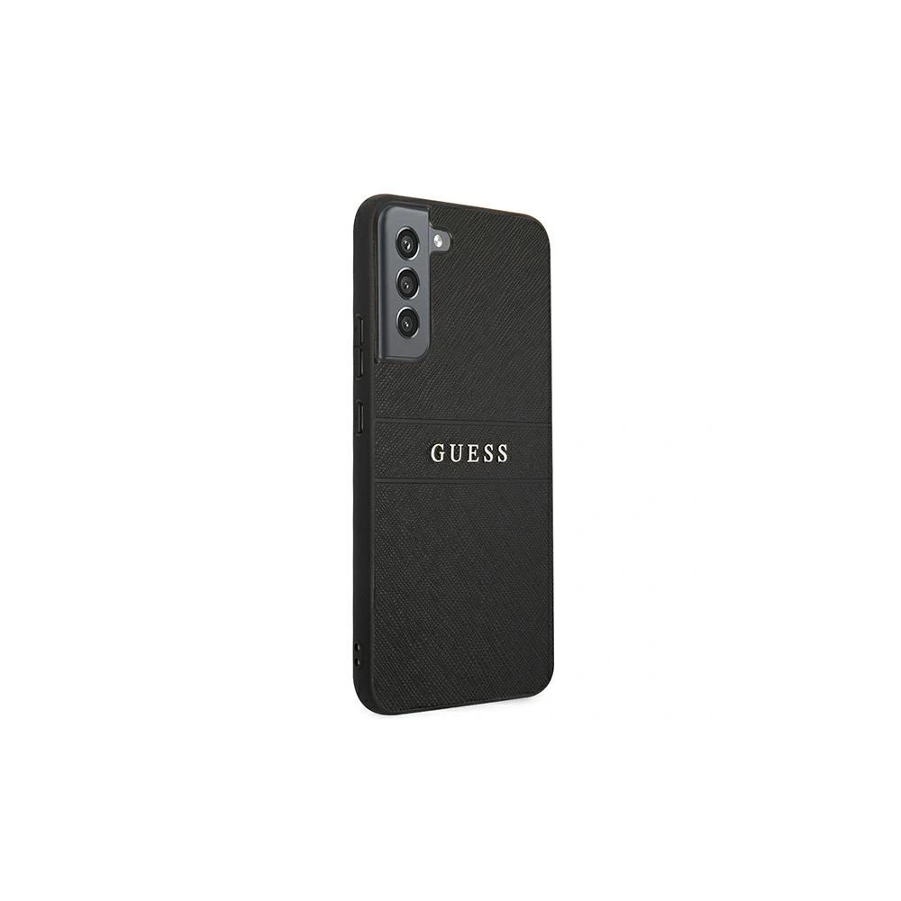 Hurtownia GSM - Etui Guess GUHCS22MPSASBBK Samsung Galaxy S22+ Plus černý/black Saffiano Stripe - GUE1594BLK - {ean13} - Hurt