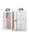 Hurtownia GSM - Etui Guess GUHCS22MPSASBPI Samsung Galaxy S22+ Plus różowy/pink Saffiano Stripe - GUE1595PNK - {ean13} - Hurt