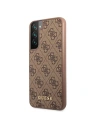 Hurtownia GSM - Etui Guess GUHCS22SG4GFBR Samsung Galaxy S22 hnědé/brown tvrdé pouzdro 4G Metal Gold Logo - GUE1596BR - {ean13} - Hurt