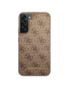Hurtownia GSM - Etui Guess GUHCS22SG4GFBR Samsung Galaxy S22 brązowy/brown hard case 4G Metal Gold Logo - GUE1596BR - {ean13} - Hurt