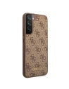Hurtownia GSM - Etui Guess GUHCS22SG4GFBR Samsung Galaxy S22 brązowy/brown hard case 4G Metal Gold Logo - GUE1596BR - {ean13} - Hurt