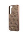 Hurtownia GSM - Etui Guess GUHCS22SG4GFBR Samsung Galaxy S22 brązowy/brown hard case 4G Metal Gold Logo - GUE1596BR - {ean13} - Hurt