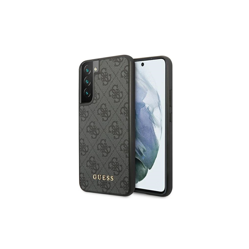 Hurtownia GSM - Etui Guess GUHCS22SG4GFGR Samsung Galaxy S22 šedé/grey hard case 4G Metal Gold Logo - GUE1597GRY - {ean13} - Hurt