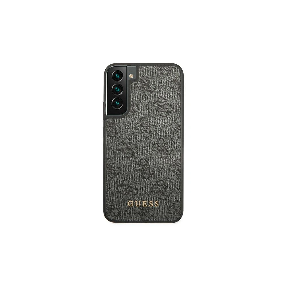 Hurtownia GSM - Etui Guess GUHCS22SG4GFGR Samsung Galaxy S22 šedé/grey hard case 4G Metal Gold Logo - GUE1597GRY - {ean13} - Hurt
