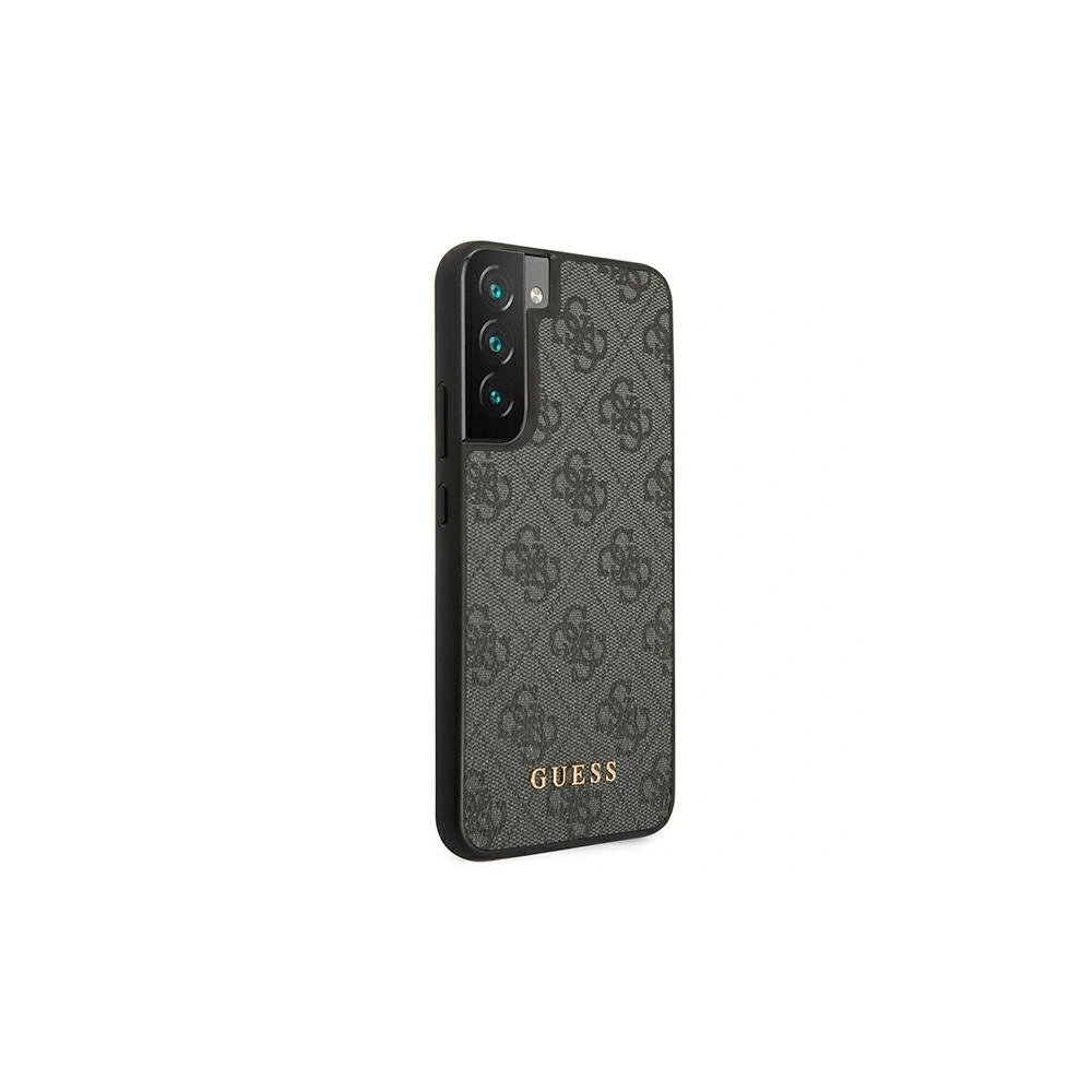 Hurtownia GSM - Etui Guess GUHCS22SG4GFGR Samsung Galaxy S22 šedé/grey hard case 4G Metal Gold Logo - GUE1597GRY - {ean13} - Hurt