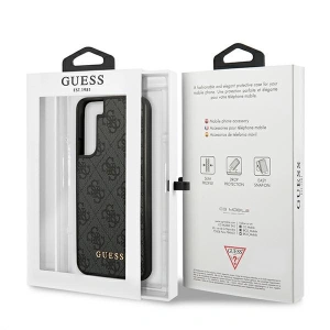 Hurtownia GSM - Etui Guess GUHCS22SG4GFGR Samsung Galaxy S22 szary/grey hard case 4G Metal Gold Logo - GUE1597GRY - {ean13} - Hurt