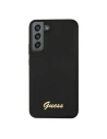 Hurtownia GSM - Etui Guess GUHCS22SLSLMGBK Samsung Galaxy S22 czarny/black hardcase Silicone Script Metal Logo - GUE1598BLK - {ean13} - Hurt