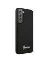 Hurtownia GSM - Etui Guess GUHCS22SLSLMGBK Samsung Galaxy S22 czarny/black hardcase Silicone Script Metal Logo - GUE1598BLK - {ean13} - Hurt