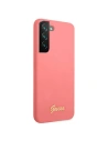 Hurtownia GSM - Etui Guess GUHCS22SLSLMGFU Samsung Galaxy S22 fuksja/fuchsia hardcase Silicone Script Metal Logo - GUE1599FHS - {ean13} - Hurt