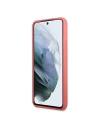 Wholesale Guess GUHCS22SLSLMGFU Samsung Galaxy S22 fuchsia hardcase Silicone Script Metal Logo - GUE1599FHS - {ean13} - Hurt