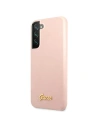 Hurtownia GSM - Etui Guess GUHCS22SLSLMGPP Samsung Galaxy S22 różowy/pink hardcase Silicone Script Metal Logo - GUE1601PNK - {ean13} - Hurt
