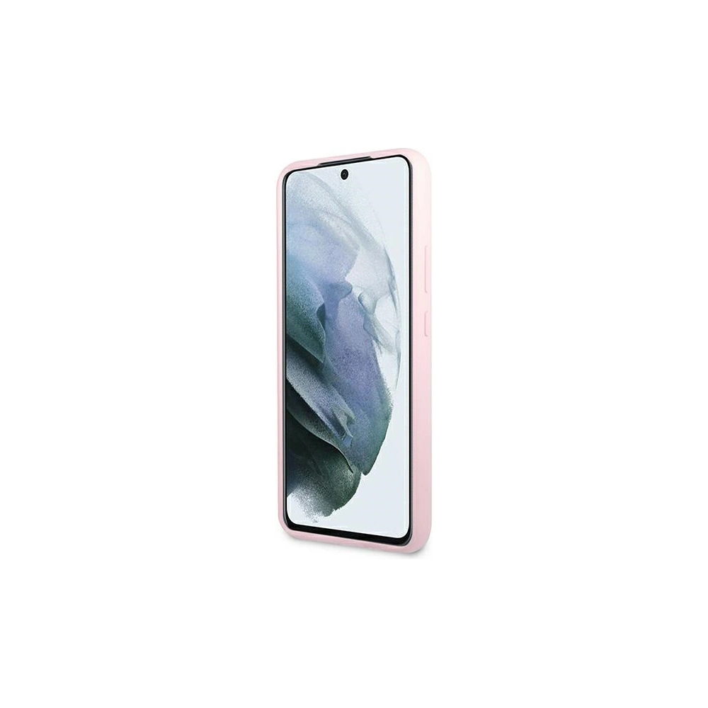 Hurtownia GSM - Etui Guess GUHCS22SLSLMGLA Samsung Galaxy S22 levandulová/hardcase silikonový obal s metalovým logem - GUE1600LAV - {ean13} - Hurt