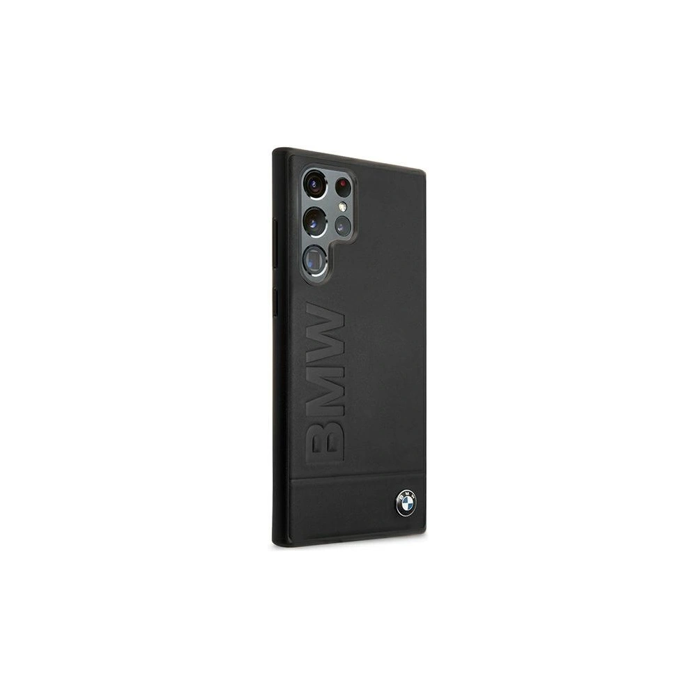 homescreen.pl - Etui BMW BMHCS22LSLLBK Samsung Galaxy S22 Ultra czarny/black hardcase Signature Logo Imprint