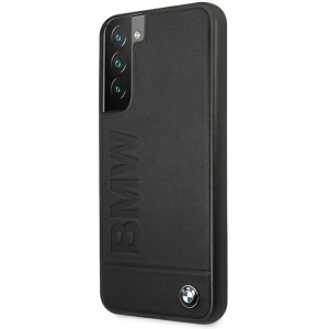 Hurtownia GSM - Etui BMW BMHCS22MSLLBK Samsung Galaxy S22+ Plus czarny/black hardcase Signature Logo Imprint - BMW276BLK - {ean13} - Hurt