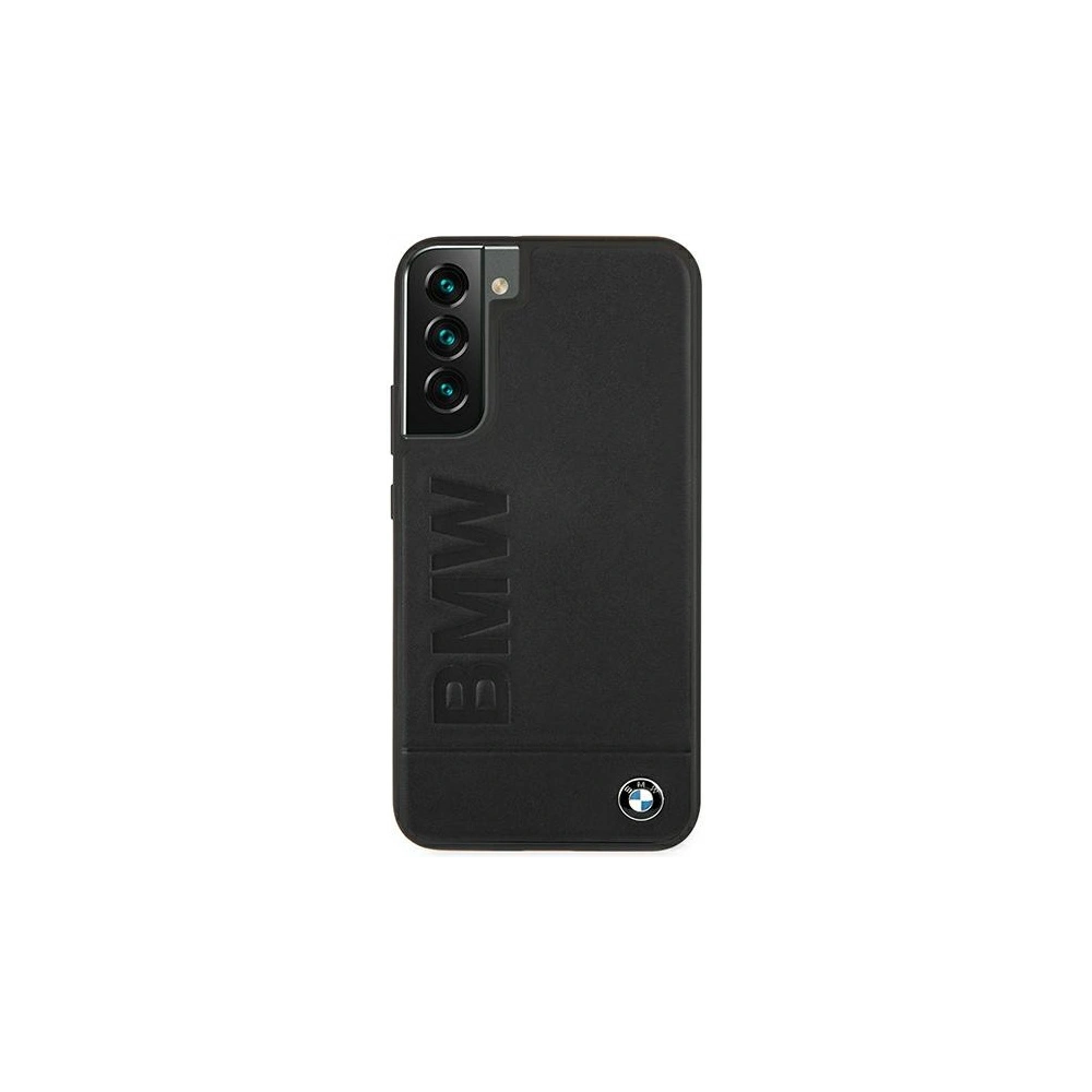 homescreen.pl - Etui BMW BMHCS22MSLLBK Samsung Galaxy S22+ Plus czarny/black hardcase Signature Logo Imprint