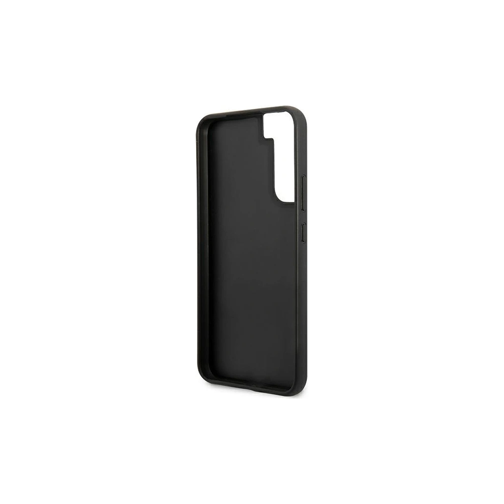 homescreen.pl - Etui BMW BMHCS22MSLLBK Samsung Galaxy S22+ Plus czarny/black hardcase Signature Logo Imprint