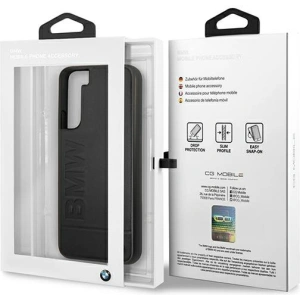 Hurtownia GSM - Etui BMW BMHCS22MSLLBK Samsung Galaxy S22+ Plus czarny/black hardcase Signature Logo Imprint - BMW276BLK - {ean13} - Hurt