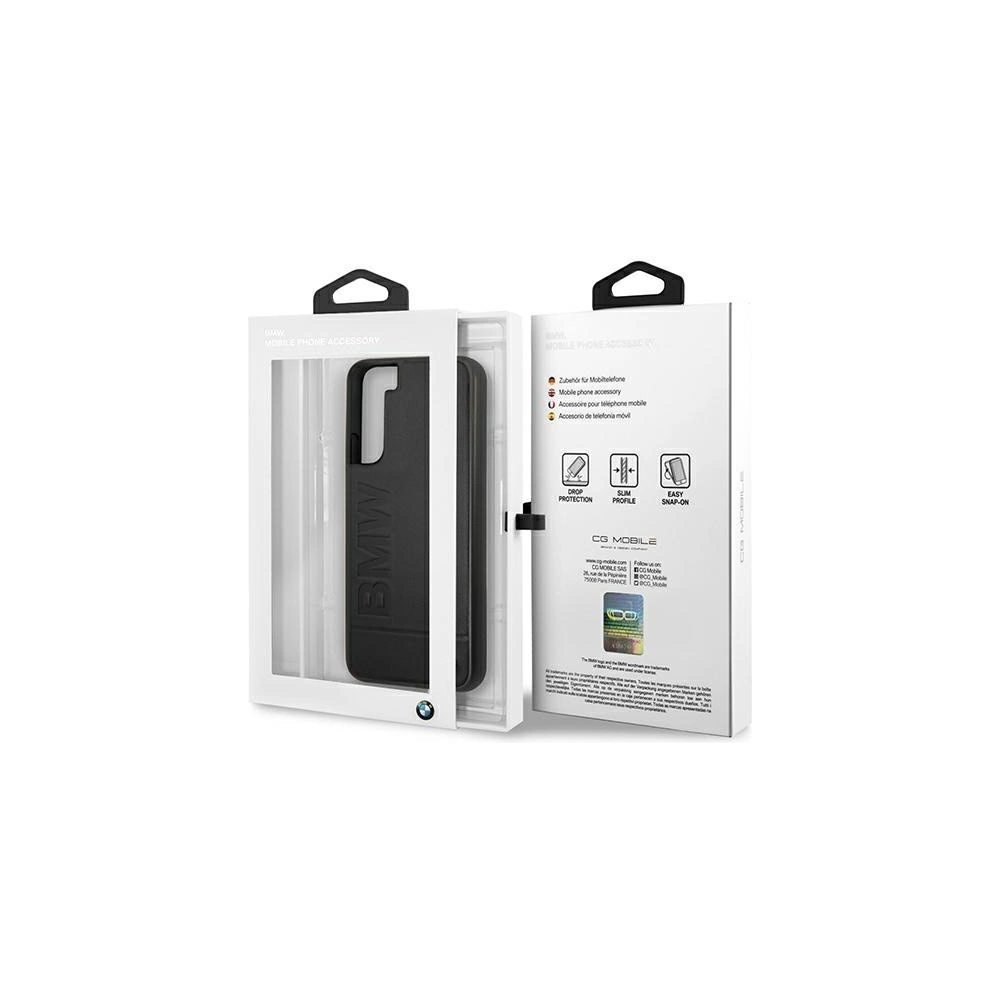 Hurtownia GSM - Etui BMW BMHCS22SSLLBK Samsung Galaxy S22 černý/black hardcase Signature Logo Imprint - BMW277BLK - {ean13} - Hurt