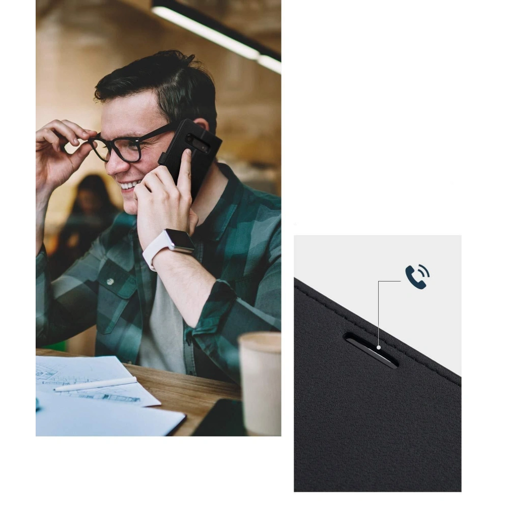 Hurtownia GSM - Etui Ringke Wallet Samsung Galaxy S10 černé a červené - RGK856BLK - {ean13} - Hurt