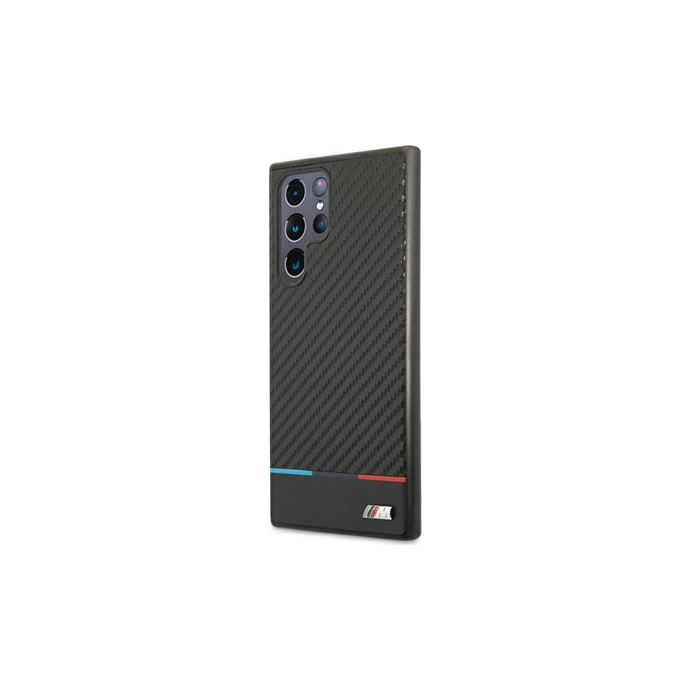 Hurtownia GSM - Etui BMW BMHCS22LPUCARTCBK Samsung Galaxy S22 Ultra černá/czarny M Collection Triangles - BMW278BLK - {ean13} - Hurt