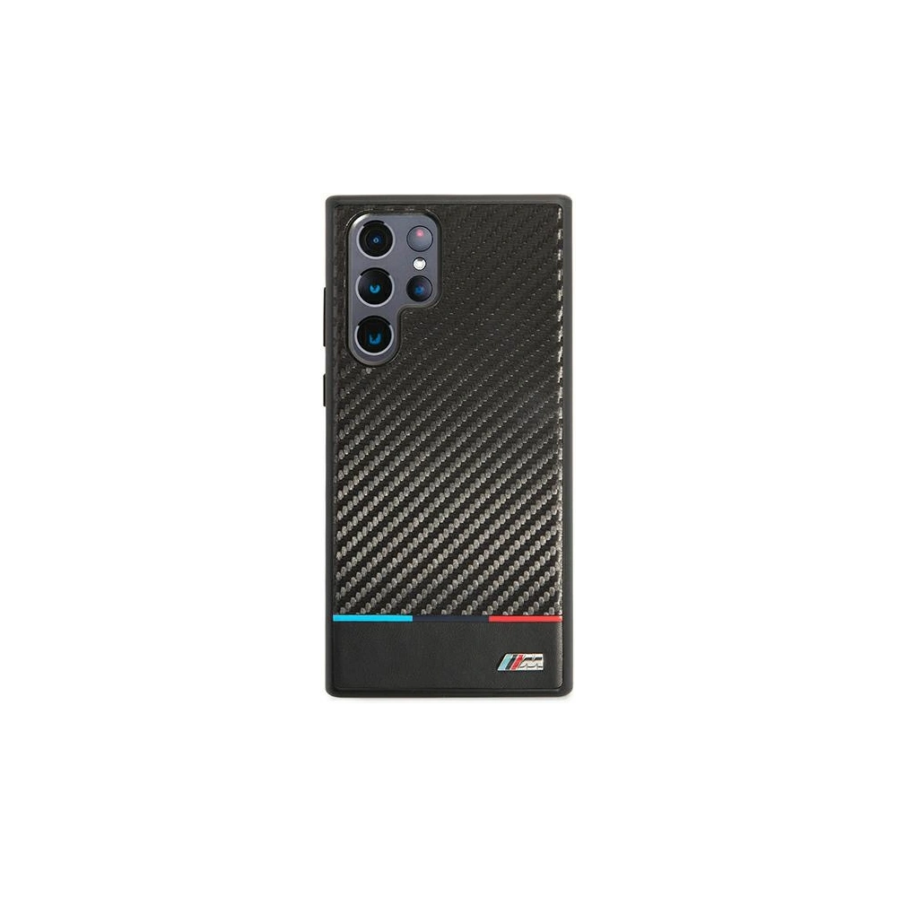Hurtownia GSM - Etui BMW BMHCS22LPUCARTCBK Samsung Galaxy S22 Ultra černá/czarny M Collection Triangles - BMW278BLK - {ean13} - Hurt