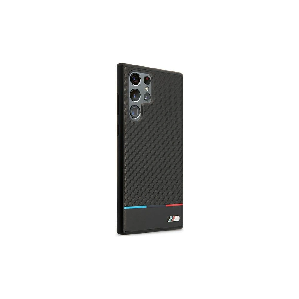 Hurtownia GSM - Etui BMW BMHCS22LPUCARTCBK Samsung Galaxy S22 Ultra černá/czarny M Collection Triangles - BMW278BLK - {ean13} - Hurt