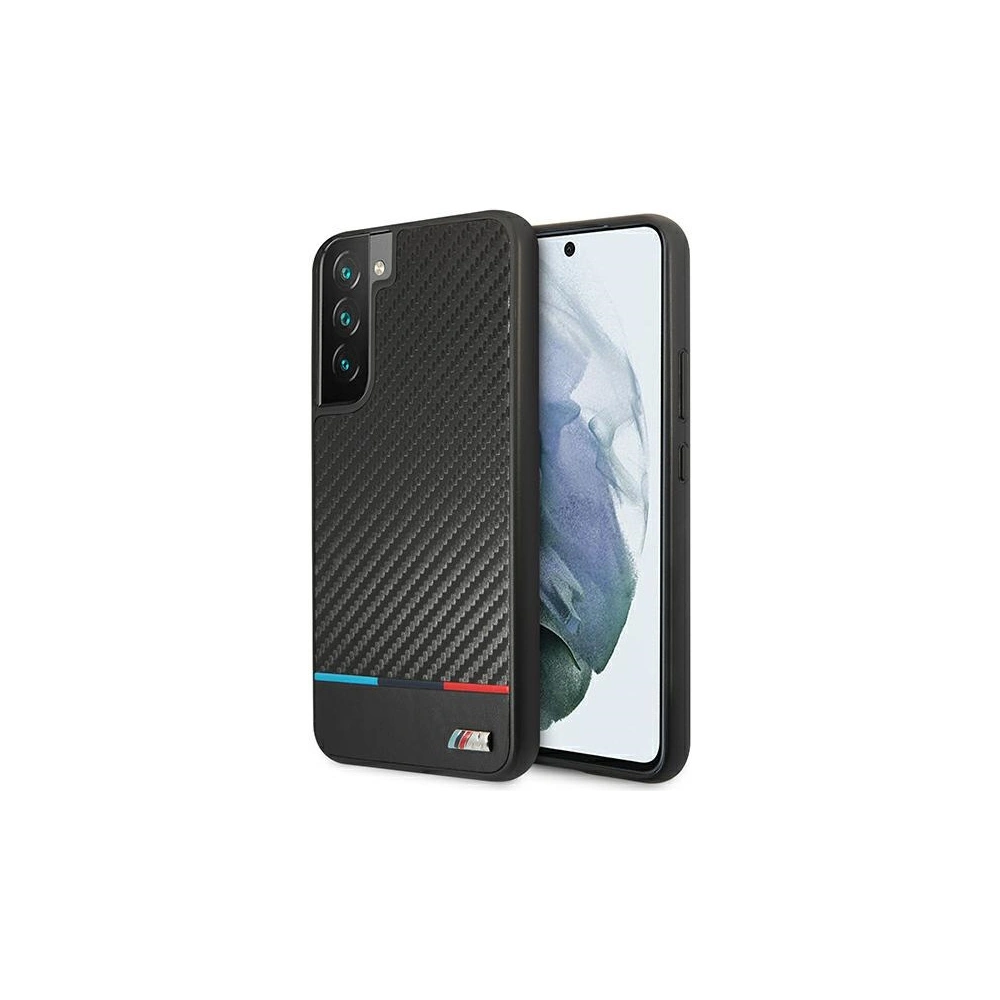 Hurtownia GSM - Etui BMW BMHCS22MPUCARTCBK Samsung Galaxy S22+ Plus černá M Collection Triangles - BMW279BLK - {ean13} - Hurt