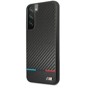 Hurtownia GSM - Etui BMW BMHCS22MPUCARTCBK Samsung Galaxy S22+ Plus black/czarny M Collection Triangles - BMW279BLK - {ean13} - Hurt