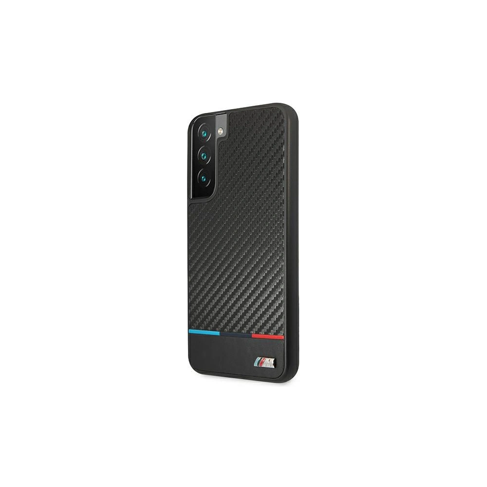 Hurtownia GSM - Etui BMW BMHCS22MPUCARTCBK Samsung Galaxy S22+ Plus černá M Collection Triangles - BMW279BLK - {ean13} - Hurt
