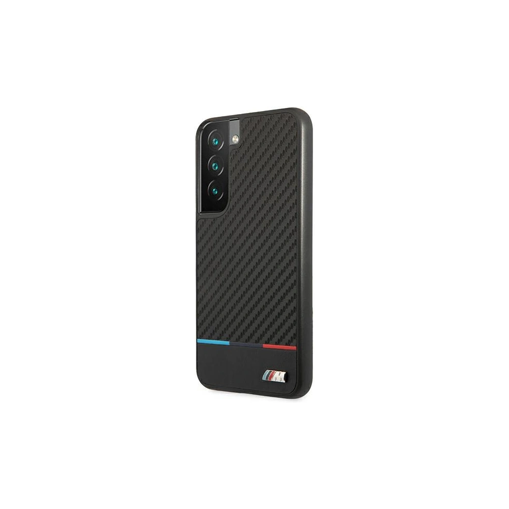 Hurtownia GSM - Etui BMW BMHCS22SPUCARTCBK Samsung Galaxy S22 černá/czarny M Collection Triangles - BMW280BLK - {ean13} - Hurt