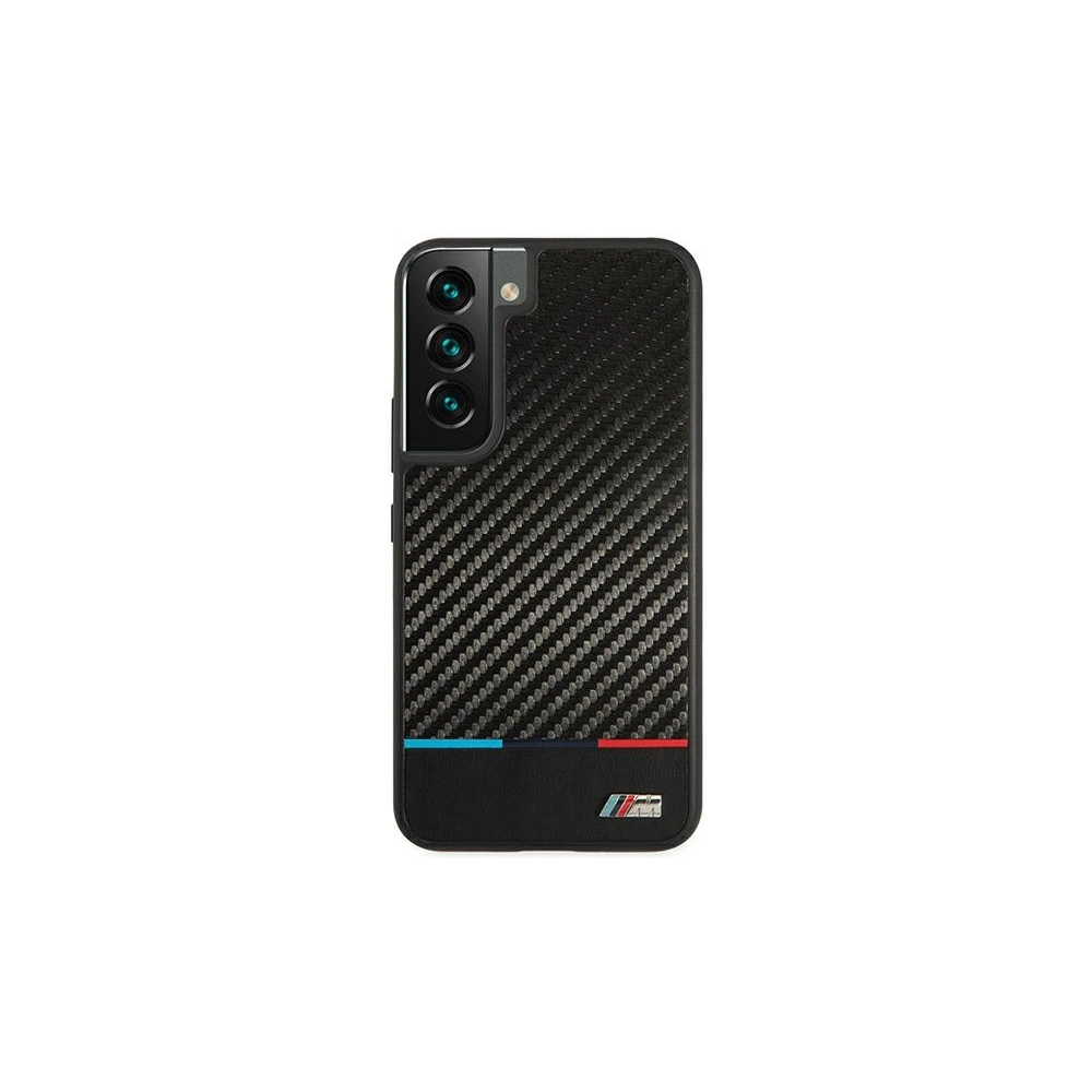 Hurtownia GSM - Etui BMW BMHCS22SPUCARTCBK Samsung Galaxy S22 černá/czarny M Collection Triangles - BMW280BLK - {ean13} - Hurt